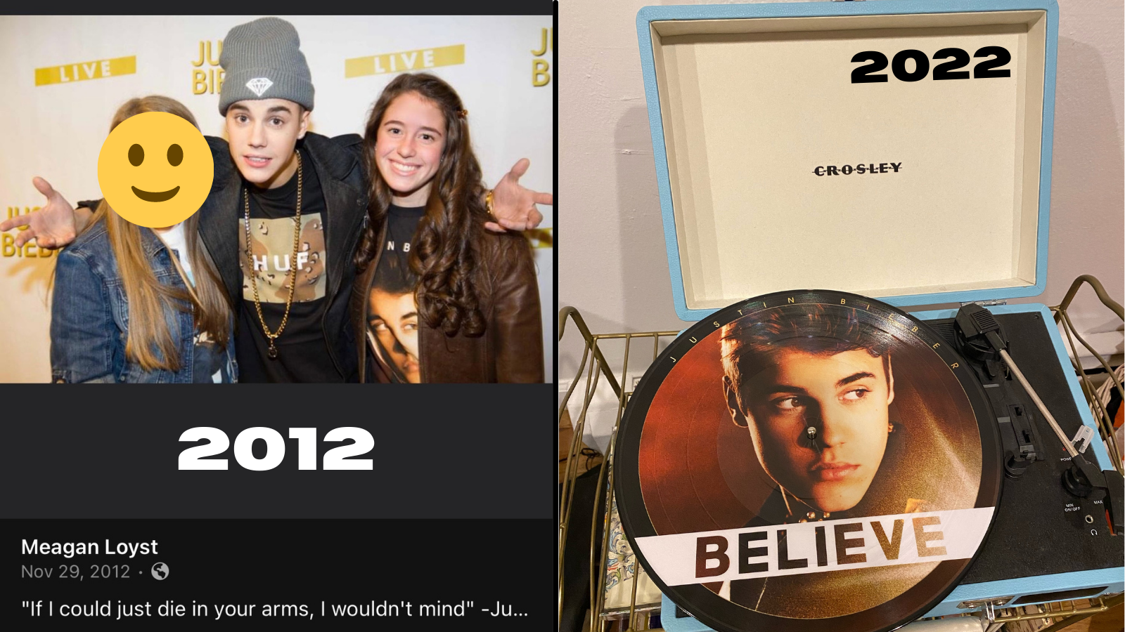 my fan journey with ~the biebs~ over the past 10 years